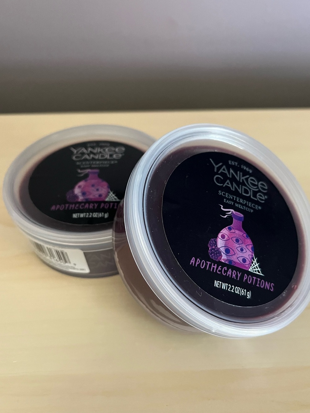 Two New Yankee Candle Apothecary Potions Scenterpiece Wax Melt Cups
